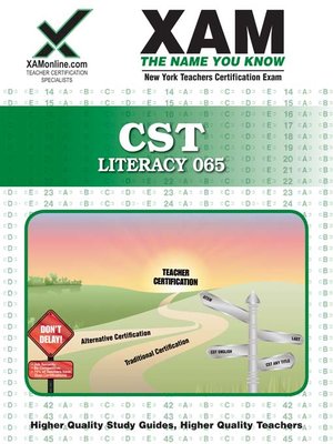 cover image of CST Literacy 065